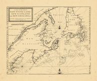 Map - Page 1 - A Chart of the Coast of/NEW FOUND LAND/NEW SCOTLAND/and NEW ENGLAND andc., A Chart of the Coast of/NEW FOUND LAND/NEW SCOTLAND/and NEW ENGLAND andc.