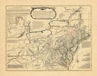 Map - Page 1 - A General/MAP of the/MIDDLE BRITISH COLONIES IN AMERICA/VIZ. VIRGINIA, MARLYLAND, DELAWARE, PENSILVANIA, NEW-JERSEY, NEW YORK,/CONNECTICUT, and RHODE-ISLAND- of AQUANISHUONIGYby Mr. Lewis Evans., A General/MAP of the/MIDDLE BRITISH COLONIES IN AMERICA/VIZ. VIRGINIA, MARLYLAND, DELAWARE, PENSILVANIA, NEW-JERSEY, NEW YORK,/CONNECTICUT, and RHODE-ISLAND- of AQUANISHUONIGYby Mr. Lewis Evans.