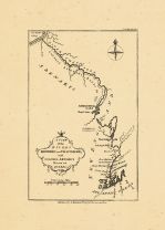 Map - Page 1 - A VIEW/of the/RIVERS/KENEBEC and CHAUDIERE,/with/COLONEL ARNOLD'S/ROUTE to/QUEBEC., A VIEW/of the/RIVERS/KENEBEC and CHAUDIERE,/with/COLONEL ARNOLD'S/ROUTE to/QUEBEC.