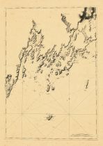 Map - Page 1 - [COAST OF MAINE- FROM SEAL HARBOR TO PENMAQUID POINT, DATED JUNE 24, 1776], [COAST OF MAINE- FROM SEAL HARBOR TO PENMAQUID POINT, DATED JUNE 24, 1776]