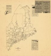 Map - Page 1 - MAINE/AUTOMOBILE ROAD/MAP [VERSO], MAINE/AUTOMOBILE ROAD/MAP [VERSO]