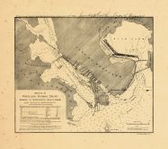 Map - Page 1 - SKETCH OF/PORTLAND HARBOR, MAINE./SHOWING THE IMPROVEMENTS MADE IN 1866-86/ALSO PROJECTED IMPROVEMENTS./, SKETCH OF/PORTLAND HARBOR, MAINE./SHOWING THE IMPROVEMENTS MADE IN 1866-86/ALSO PROJECTED IMPROVEMENTS./