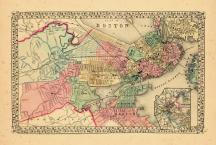 Map - Page 1, Plan of Boston