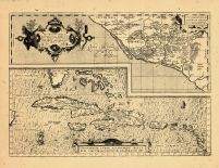 Map - Page 1 - CVLIACANAE AMERICAE//HISPANIOLAE, CUBAE/DELINEATIO, CVLIACANAE AMERICAE//HISPANIOLAE, CUBAE/DELINEATIO