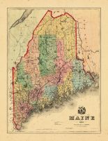 Map - Page 1 - MAINE/1859./PUBLISHED BY A.J. COOLIDGE,/No. 39 COURT ST. BOSTON., MAINE/1859./PUBLISHED BY A.J. COOLIDGE,/No. 39 COURT ST. BOSTON.
