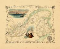 Map - Page 1, East Canada and New Brunswick